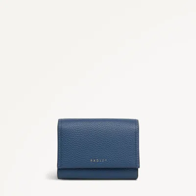 Radley London Utility Medium Flapover Purse In Blue