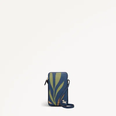 Radley London Utility Medium Phone Cross Body Bag In Blue