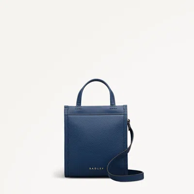 Radley London Utility Mini Ziptop Cross Body Bag In Blue