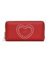 Radley London Valentines Matinee Leather Zip Around Wallet In Crimson