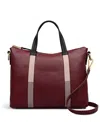 Radley London Waterloo Way Medium Zip Top Satchel Bag In Burgundy