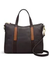Radley London Waterloo Way Medium Zip Top Satchel Bag In Gray