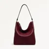 Radley London Waterloo Way Medium Ziptop Shoulder Merlot - 111927 In Burgundy