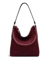 Radley London Waterloo Way Small Zip Top Shoulder Bag In Burgundy