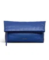 Radley London Weaver Lane Medium Flapover Clutch In Yves Blue