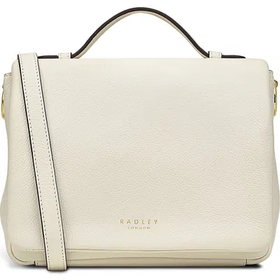Radley London West Street Leather Crossbody Bag In Chalk