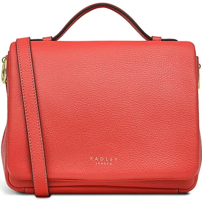 Radley London West Street Leather Crossbody Bag In Lava