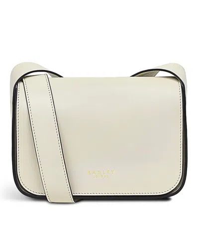 Radley London Westwell Lane- Small Flapover Crossbody In Chalk