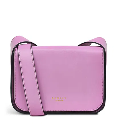 Radley London Westwell Lane- Small Flapover Crossbody In Sugar Pink