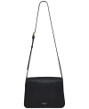 Radley London Westwell Lane Leather Flapover Crossbody In Black