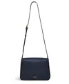 Radley London Westwell Lane Leather Flapover Crossbody In Ink