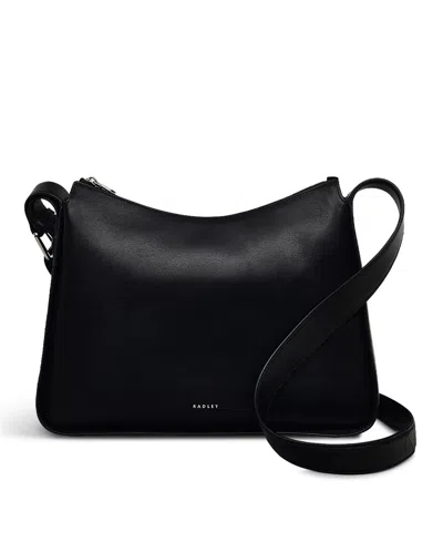 Radley London Westwell Lane Medium Ziptop Crossbody Bag In Black