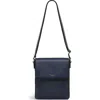 Radley London Whitby Row Small Flap Leather Crossbody Bag In Ink