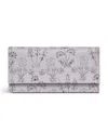 Radley London Wild Flowers Flap Over Wallet In Thistle