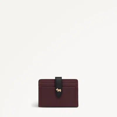 Radley London Willis Street Small Card Holder Dark Cherry - 113158