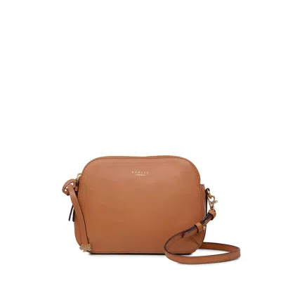 Radley London Women's Leather Dukes Place Medium Ziptop Crossbody - Tan Medium In Brown