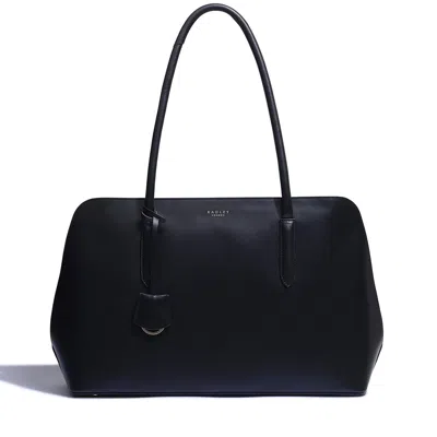 Radley London Women's Leather Liverpool Street 2.0 Large Ziptop Workbag - Black Large