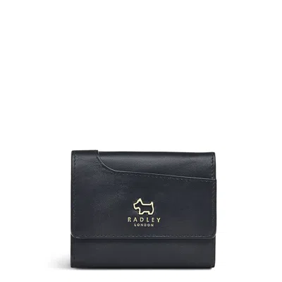 Radley London Women's Leather Pockets Small Trifold Purse - Black Small