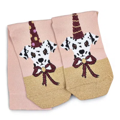Radley London Womens Festive Dogs 1 Pk Dog Socks Silt 1 Pk Dog Socks - Natural In Brown