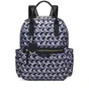 Radley London Womens Finsbury Park - Geo Dog Medium Ziptop Backpack - Grey Medium In Gray
