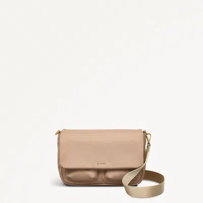 Radley London Womens Guildford Grove Medium Flapover Cross Body - Natural Medium In Brown
