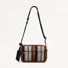 Radley London Womens Hadleigh Place - Stripe Small Ziptop Cross Body - White Small In White