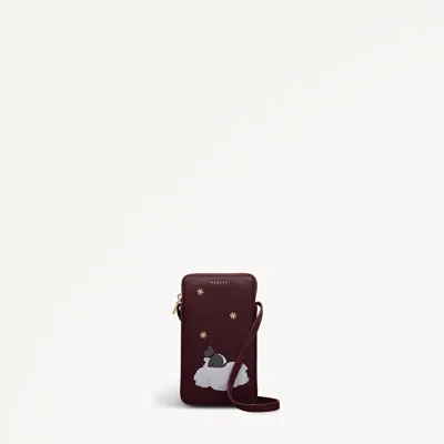 Radley London Womens It's Written In The Snowflakes Medium Phone Cross Body - Red Medium