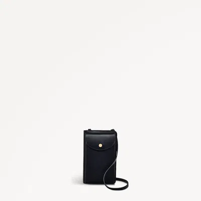Radley London Womens Leather Argyll Street Large Phone Crossbody - Black Large