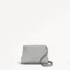 Radley London Womens Leather Arlington Court Small Zip Around Crossbody - Grey Small In Gray