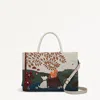 Radley London Womens Leather Autumn Leaves Medium Ziptop Grab - White Medium In White