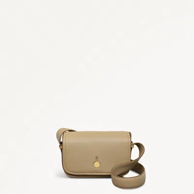 Radley London Womens Leather Bathurst Mews Medium Flapover Crossbody - White Medium