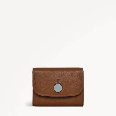 Radley London Womens Leather Bathurst Mews Medium Flapover Wallet - Brown Medium