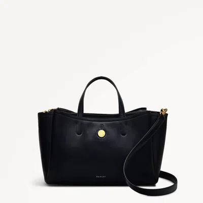 Radley London Womens Leather Bathurst Mews Medium Ziptop Grab - Black Medium