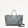 Radley London Womens Leather Bathurst Mews Medium Ziptop Grab - Green Medium In Green