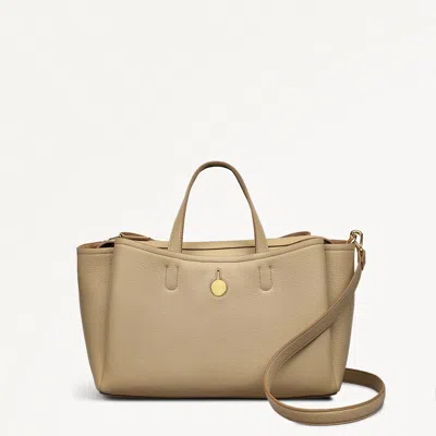 Radley London Womens Leather Bathurst Mews Medium Ziptop Grab - White Medium