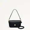 Radley London Womens Leather Bathurst Mews Small Flapover Crossbody - Black Small In Black
