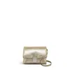 Radley London Womens Leather Bond Court Small Flapover Crossbody - Gold Small In Gold