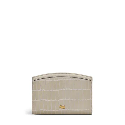 Radley London Womens Leather Bridgewater - Faux C Small Bifold Purse Pumice Medium Bifold Purse - Grey In Gray