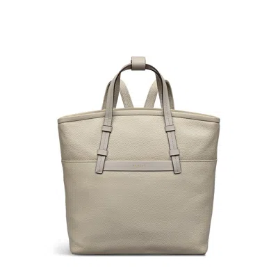 Radley London Womens Leather Bridgewater 2.0 Medium Ziptop Backpack Pumice Medium Ziptop Backpack - Grey In Gray