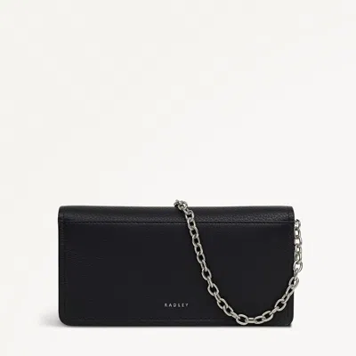Radley London Womens Leather Chester Row Large Bifold Wallet - Black Large