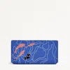 Radley London Womens Leather Coin Street Large Bifold Wallet - Blue Large In Blue