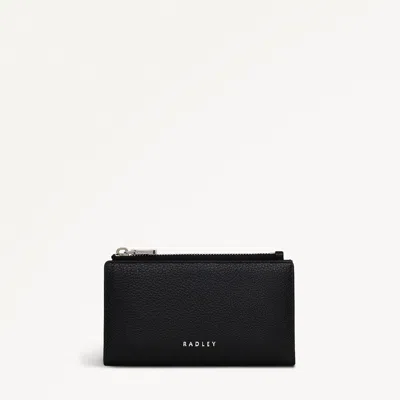 Radley London Womens Leather Coin Street Medium Ziptop Purse - Black Medium