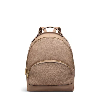 Radley London Womens Leather Dallington Medium Zip Around Backpack - Natural Medium In Brown