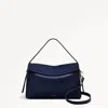Radley London Womens Leather De Beauvoir Medium Ziptop Grab - Blue Medium In Blue