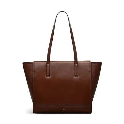Radley London Womens Leather Drapers Road Large Open Top Tote - Brown Large