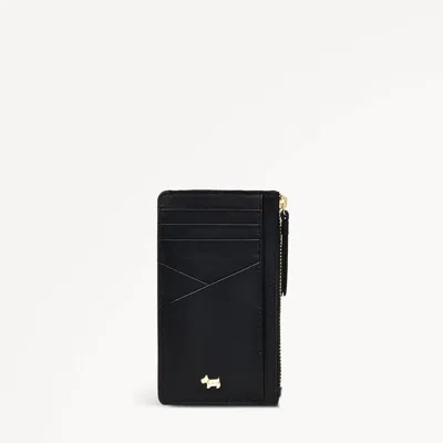 Radley London Womens Leather Drapers Road Medium Ziptop Coin Purse - Black Medium
