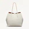 Radley London Womens Leather Dukes Place Large Open Top Tote - White Large In White