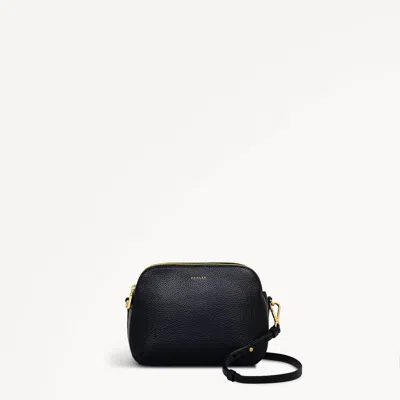 Radley London Womens Leather Dukes Place Medium Ziptop Crossbody - Black Medium