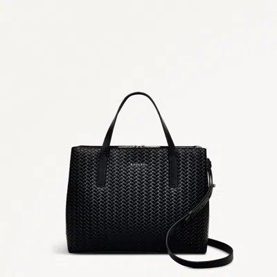 Radley London Womens Leather Dukes Place Medium Ziptop Grab - Black Medium