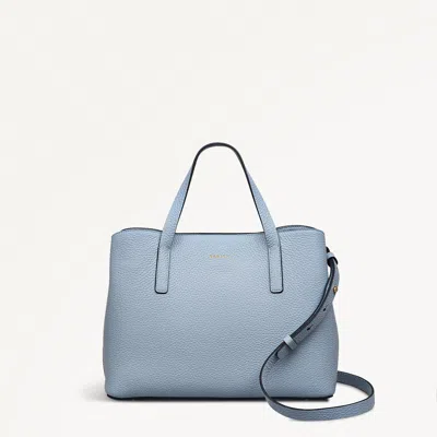 Radley London Womens Leather Dukes Place Medium Ziptop Grab - Blue Medium